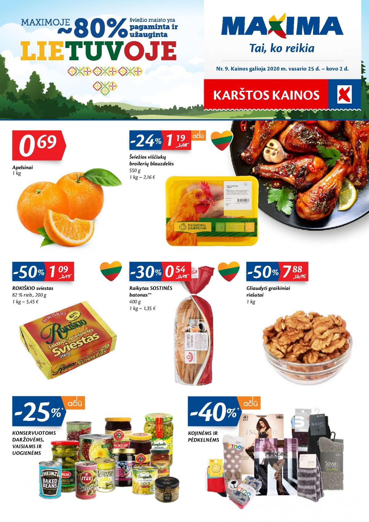 MAXIMA kaininis leidinys Nr. 9 MAXIMA kaininis leidinys Nr. 9