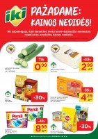 IKI Pažadame: kainos nedidės! IKI Pažadame: kainos nedidės!