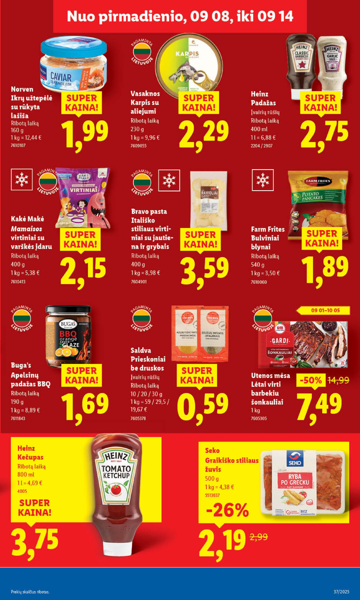 MAISTO PREKIŲ PASIŪLYMAI: Nuo rugsėjo 8 d. page page-25.jpg