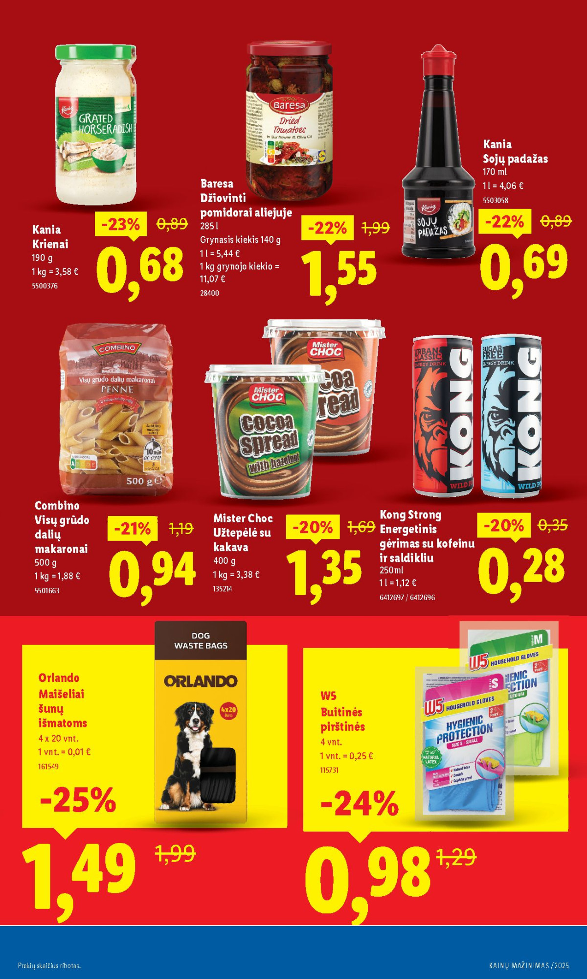 KRENTA KAINOS: Daugiau nei 30 prekių! page page-3.jpg