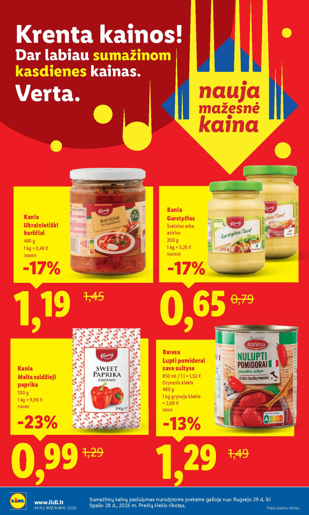 KRENTA KAINOS: Daugiau nei 30 prekių! page page-4.jpg