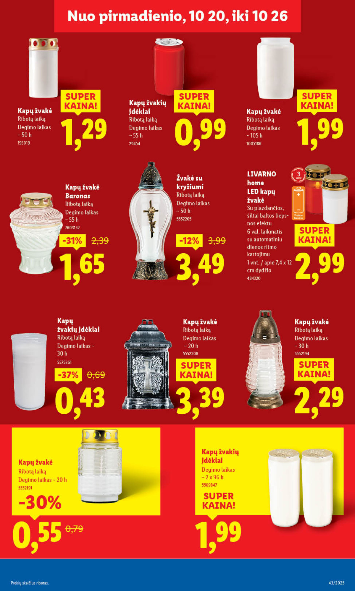 PASIŪLYMAI NUO KETVIRTADIENIO: Nuo spalio 23 d. page page-3.jpg
