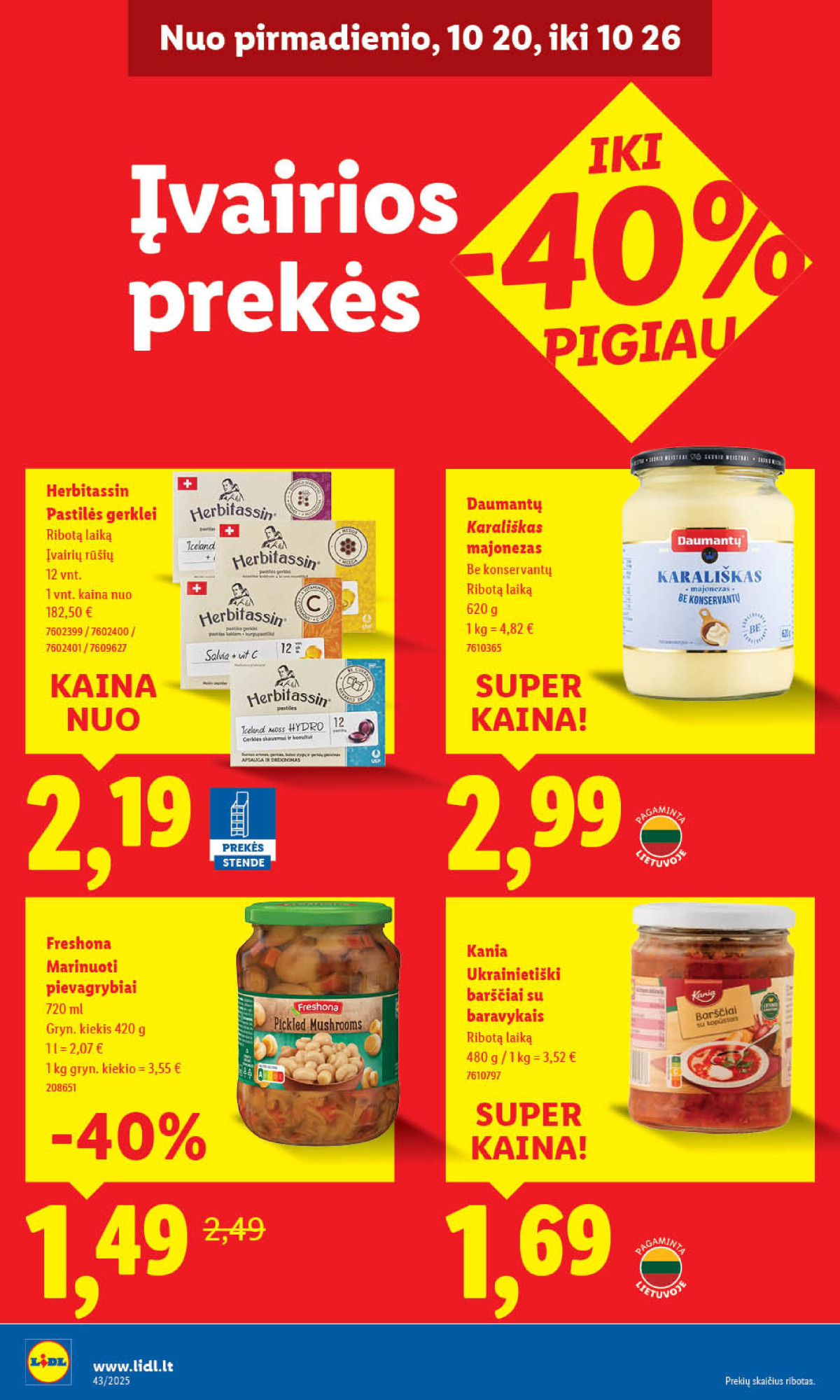 PASIŪLYMAI NUO KETVIRTADIENIO: Nuo spalio 23 d. page page-48.jpg