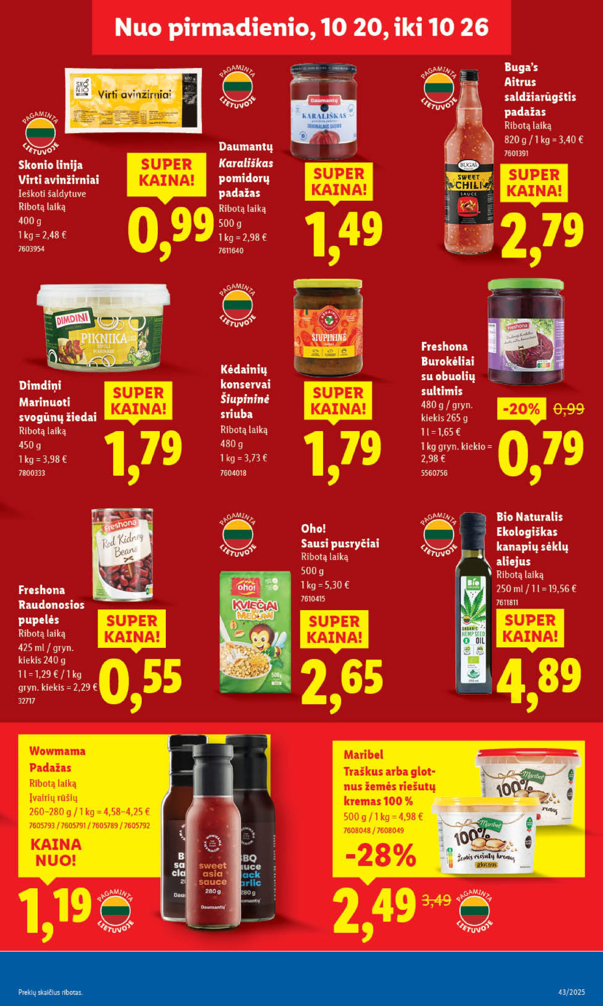 PASIŪLYMAI NUO KETVIRTADIENIO: Nuo spalio 23 d. page page-49.jpg
