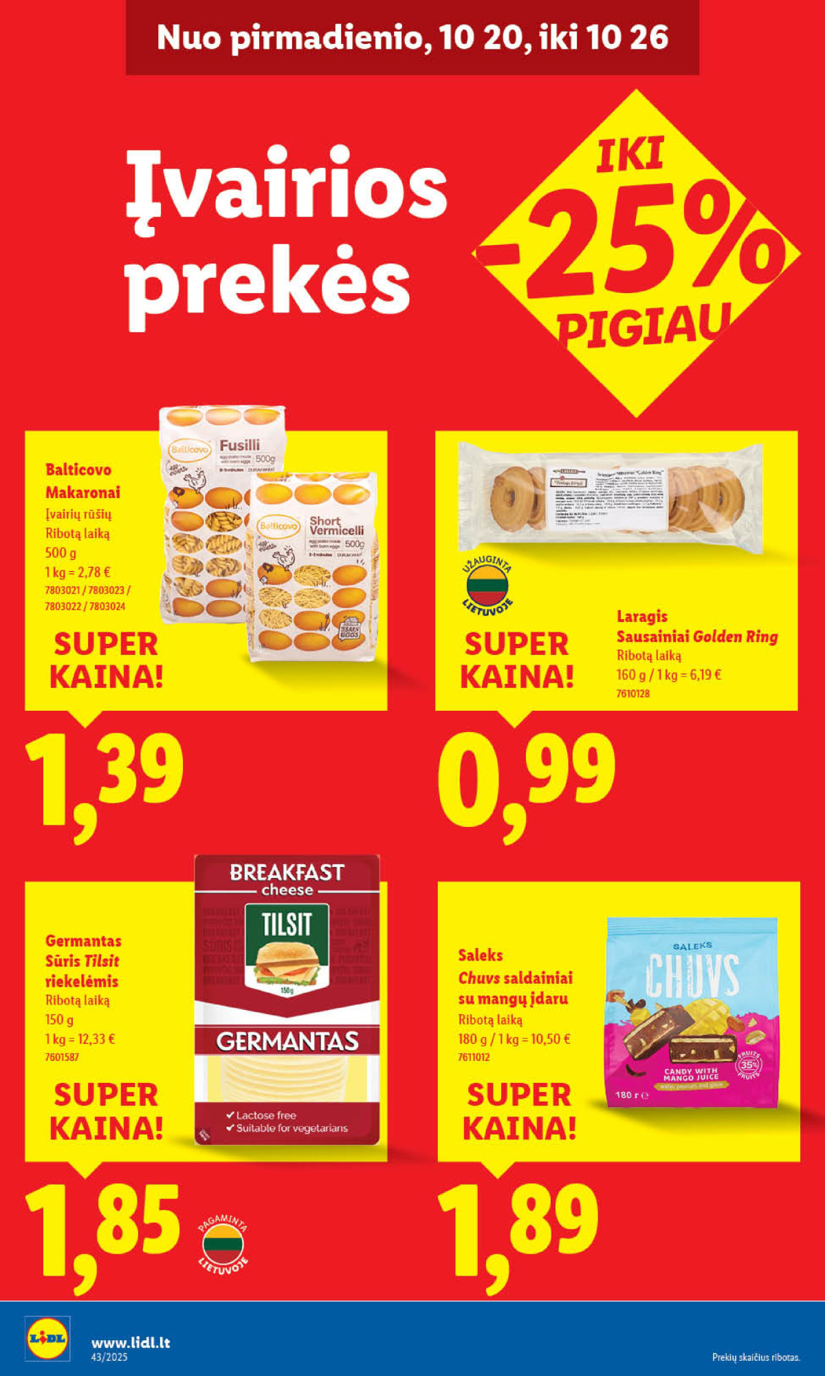 PASIŪLYMAI NUO KETVIRTADIENIO: Nuo spalio 23 d. page page-50.jpg