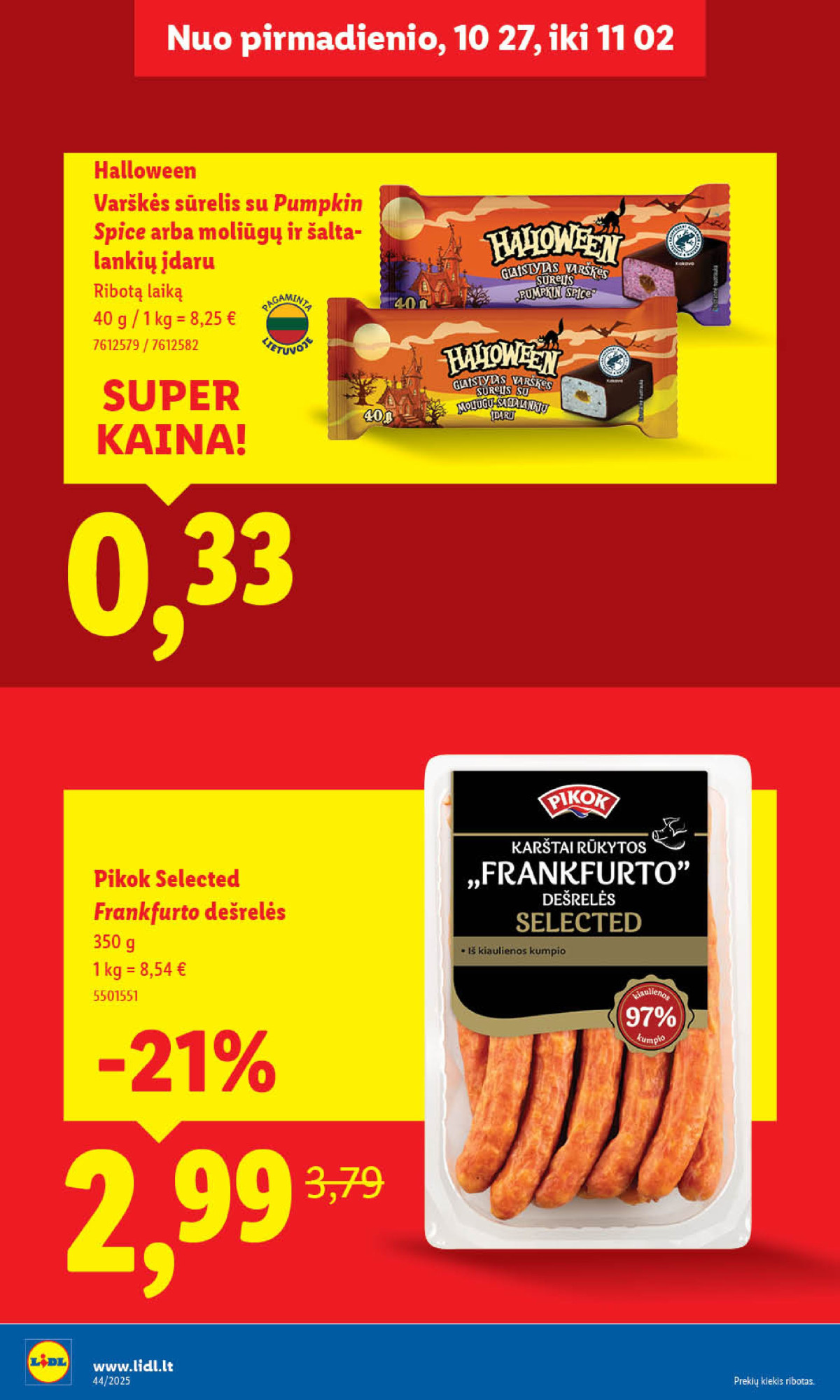 MAISTO PREKIŲ PASIŪLYMAI: Nuo spalio 27 d. page page-26.jpg