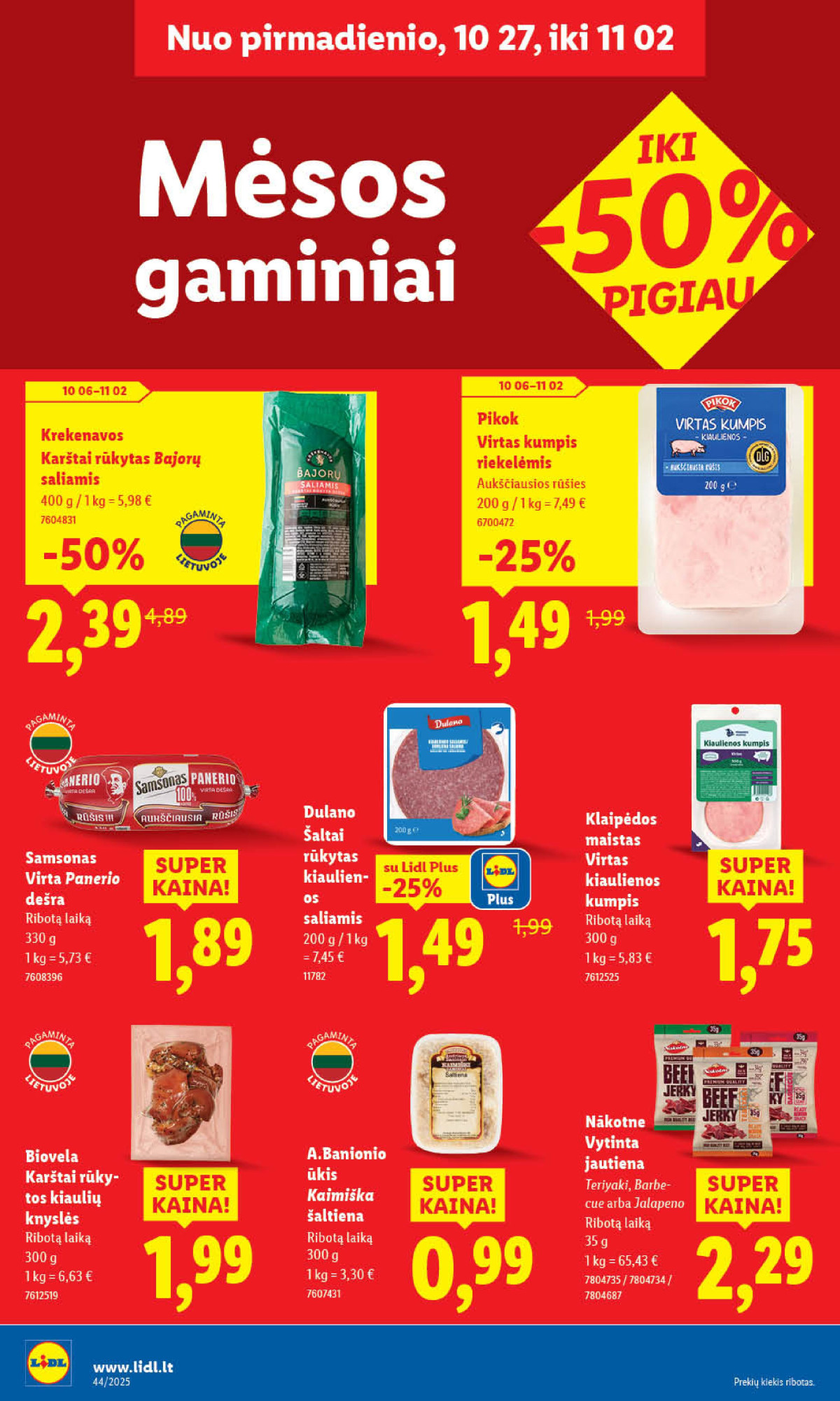 MAISTO PREKIŲ PASIŪLYMAI: Nuo spalio 27 d. page page-32.jpg