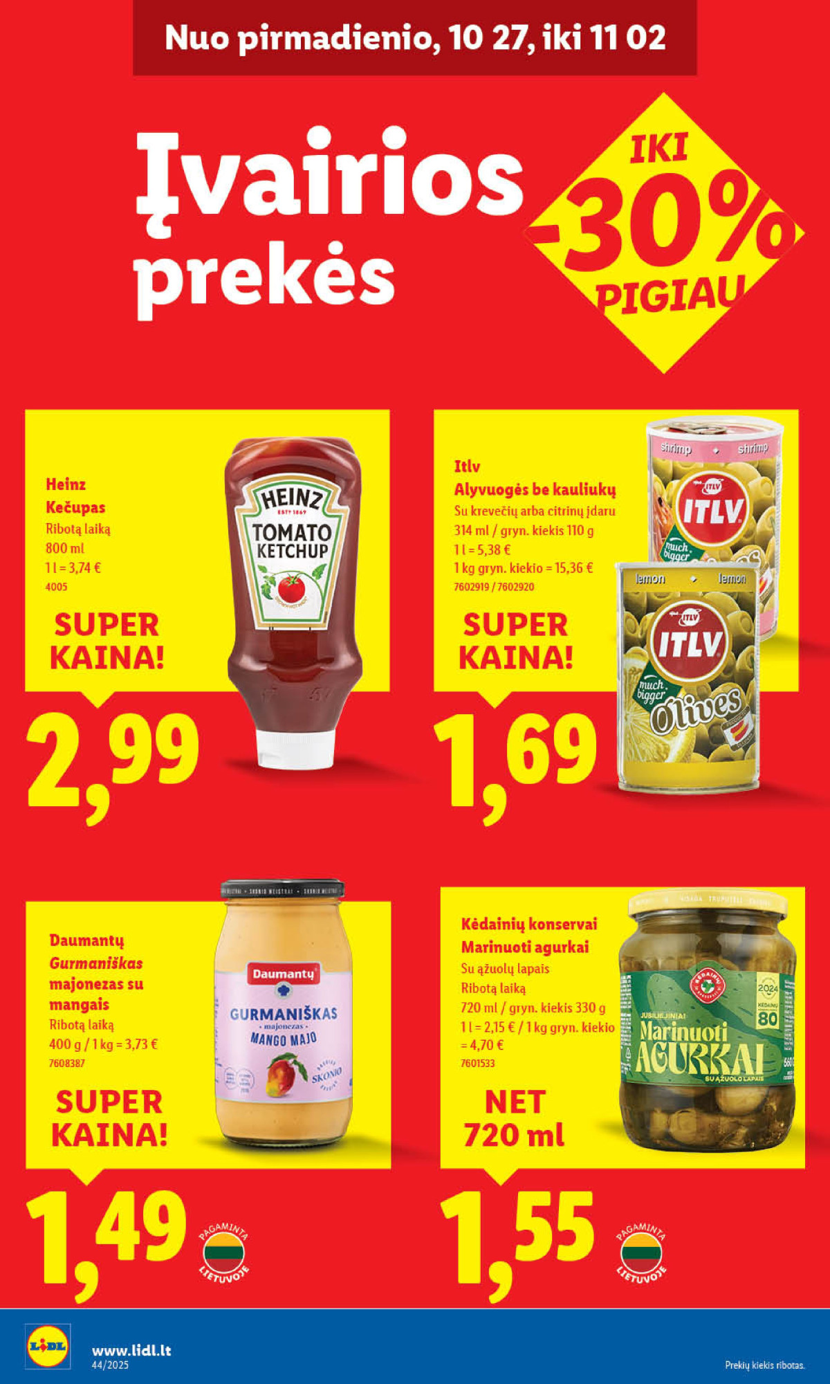 MAISTO PREKIŲ PASIŪLYMAI: Nuo spalio 27 d. page page-36.jpg