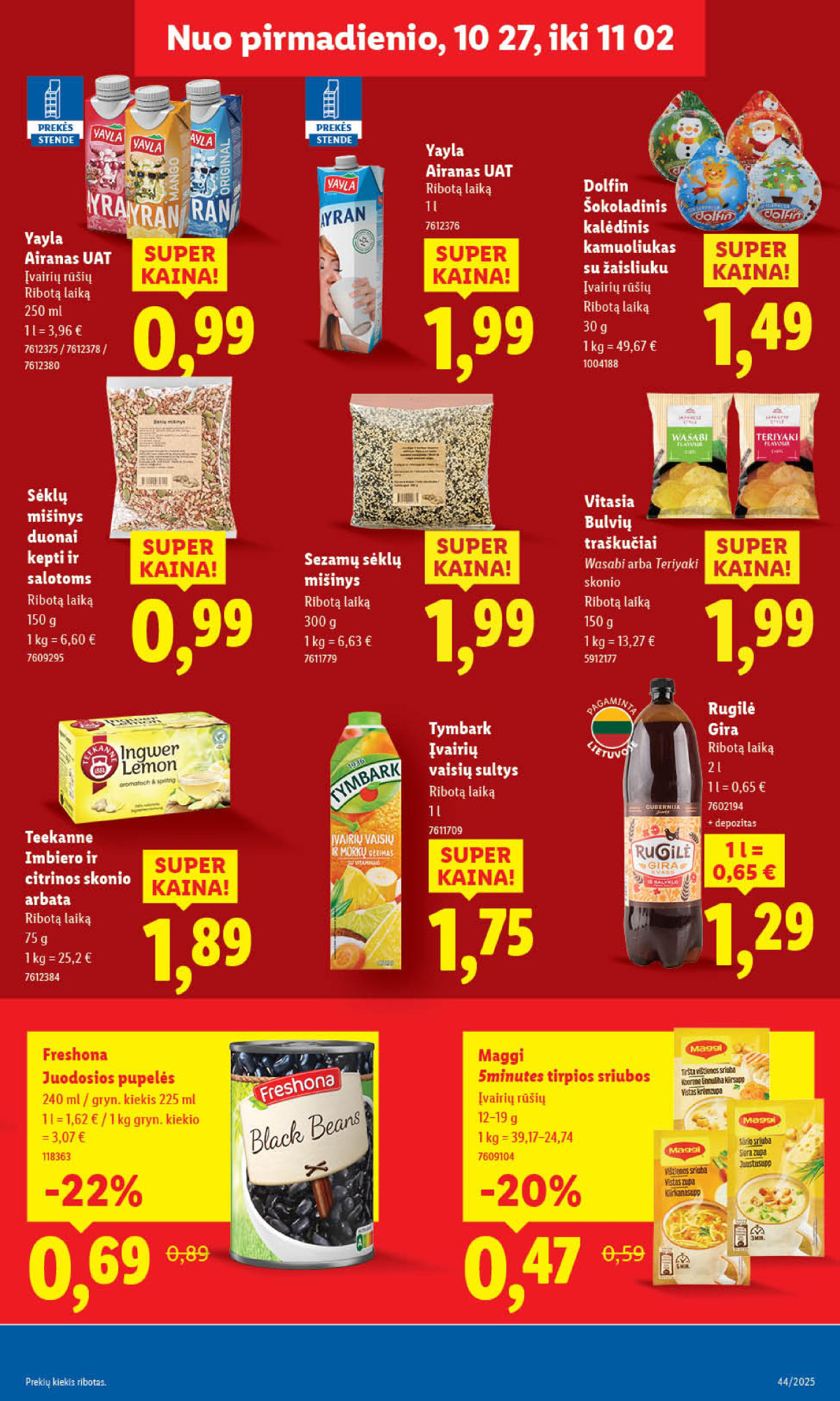 MAISTO PREKIŲ PASIŪLYMAI: Nuo spalio 27 d. page page-41.jpg