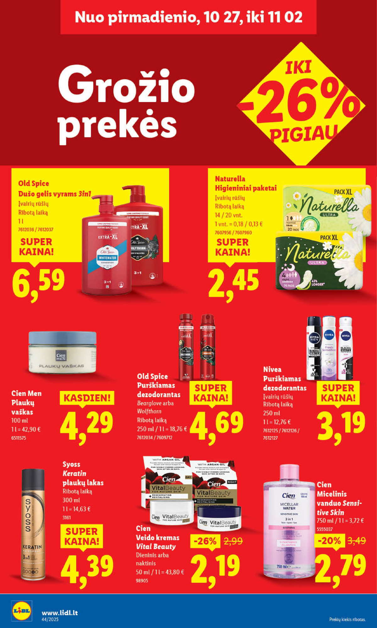 MAISTO PREKIŲ PASIŪLYMAI: Nuo spalio 27 d. page page-42.jpg