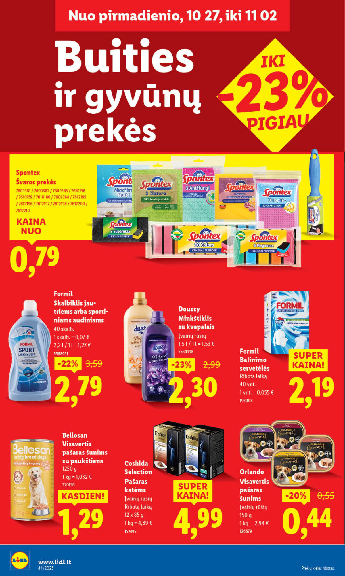 MAISTO PREKIŲ PASIŪLYMAI: Nuo spalio 27 d. page page-46.jpg