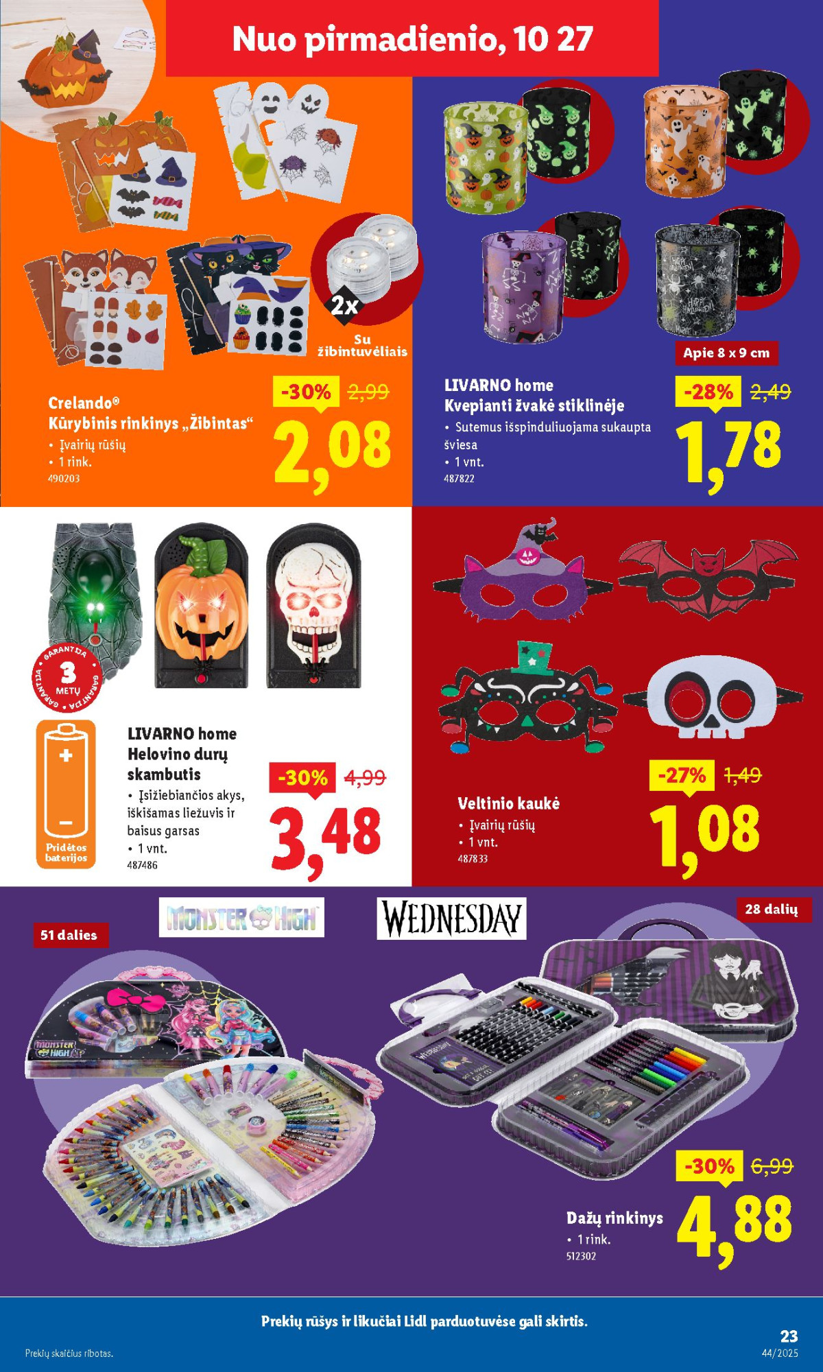 NE MAISTO PREKIŲ PASIŪLYMAI: Nuo spalio 27 d. page page-23.jpg