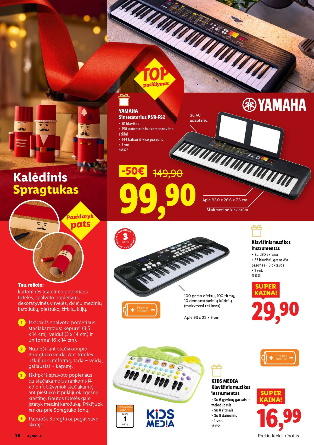 ŽAISLŲ KATALOGAS: Kalėdos su LIDL page page-36.jpg 
