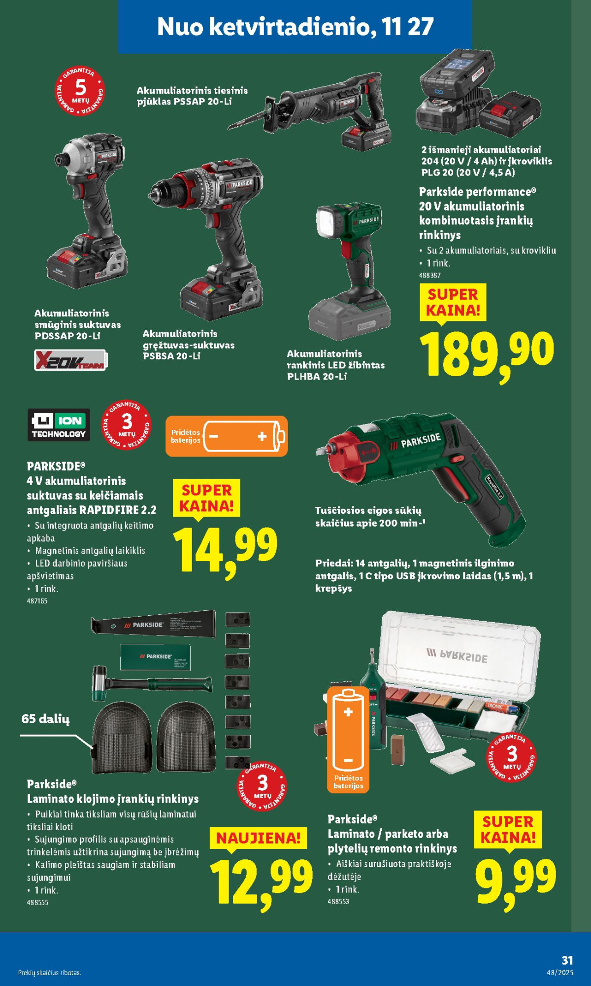 NE MAISTO PREKIŲ PASIŪLYMAI: Nuo lapkričio 24 d. page page-31.jpg 