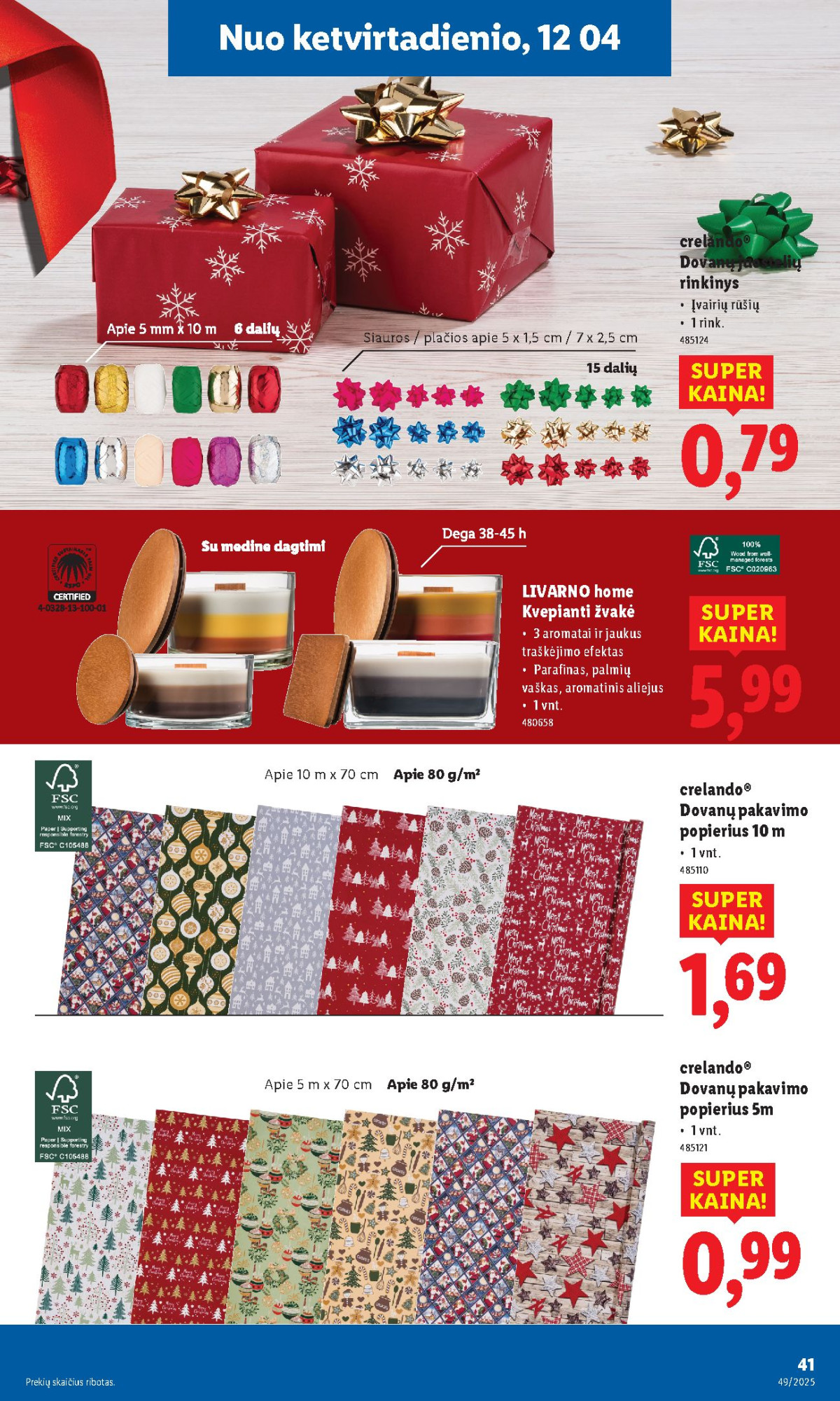 NE MAISTO PREKIŲ PASIŪLYMAI: Nuo gruodžio 1 d. page page-41.jpg 