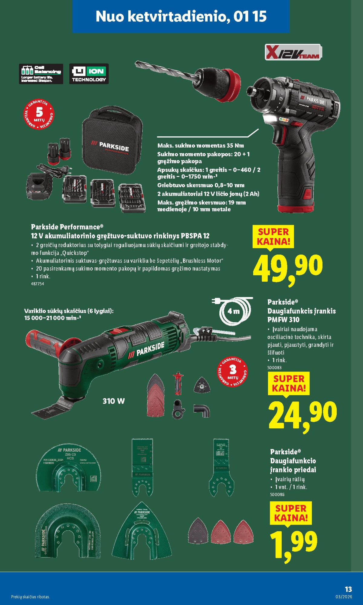 NE MAISTO PREKIŲ PASIŪLYMAI: Nuo sausio 12 d. page page-13.jpg 