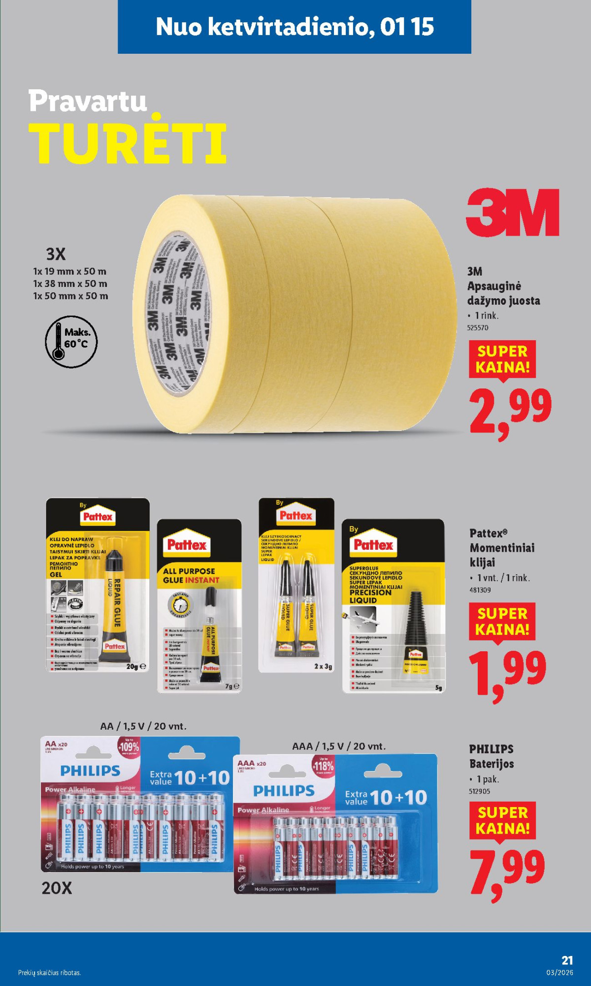 NE MAISTO PREKIŲ PASIŪLYMAI: Nuo sausio 12 d. page page-21.jpg 