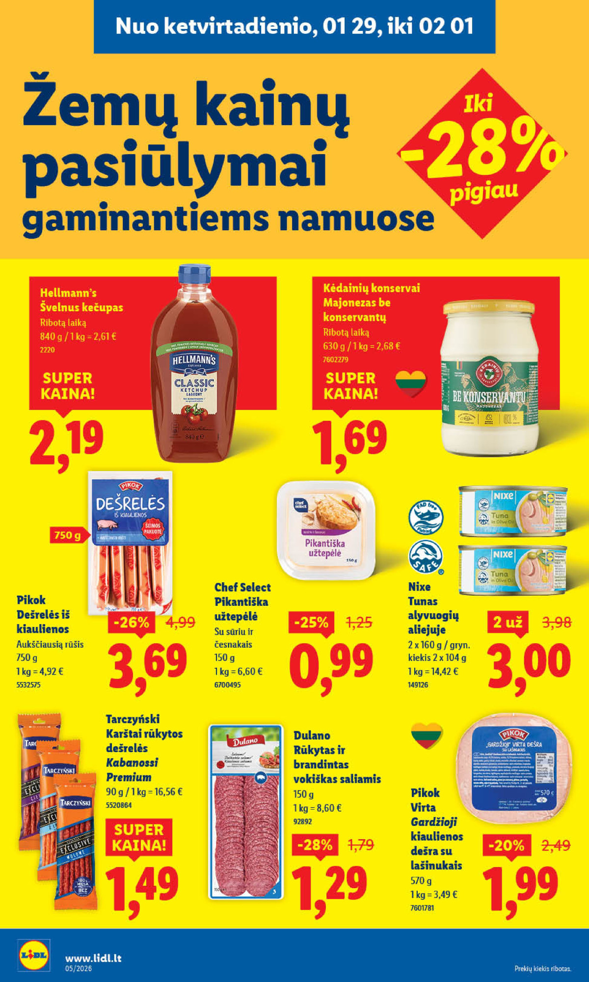 MAISTO PREKIŲ PASIŪLYMAI: Nuo sausio 26 d. page page-20.jpg 