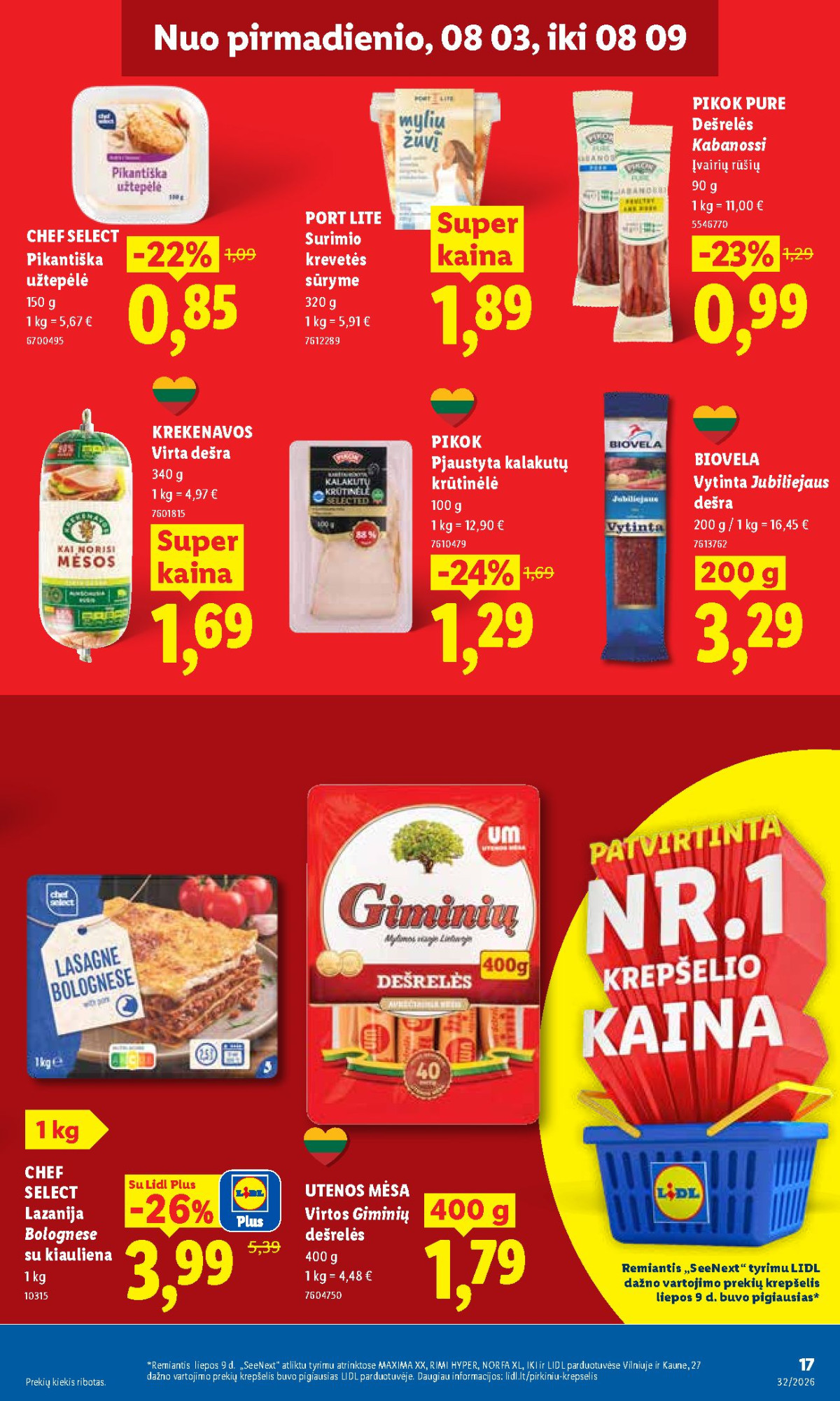 MAISTO PREKIŲ PASIŪLYMAI: Nuo rugpjūčio 3 d. page page-17.jpg 