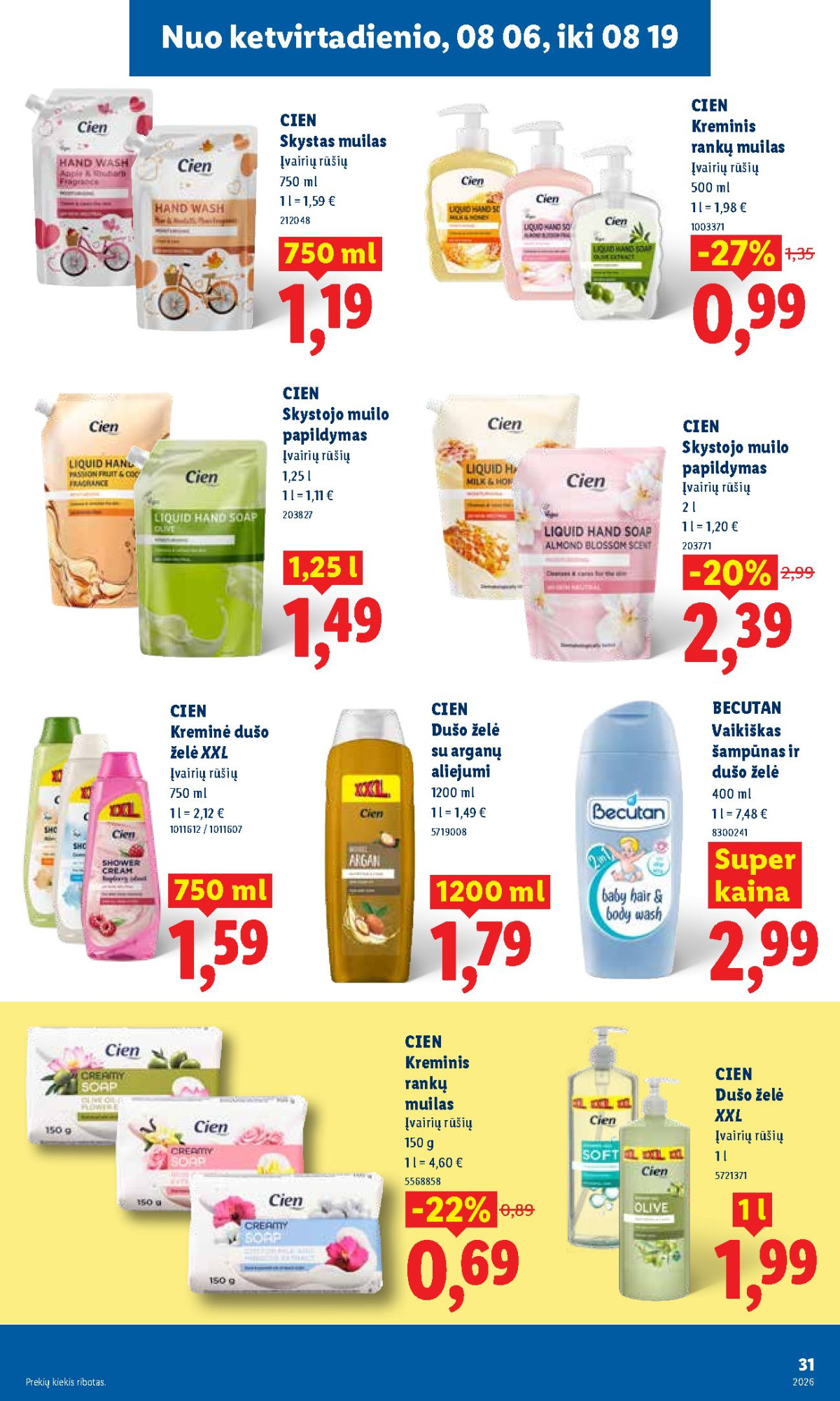MAISTO PREKIŲ PASIŪLYMAI: Nuo rugpjūčio 3 d. page page-31.jpg 